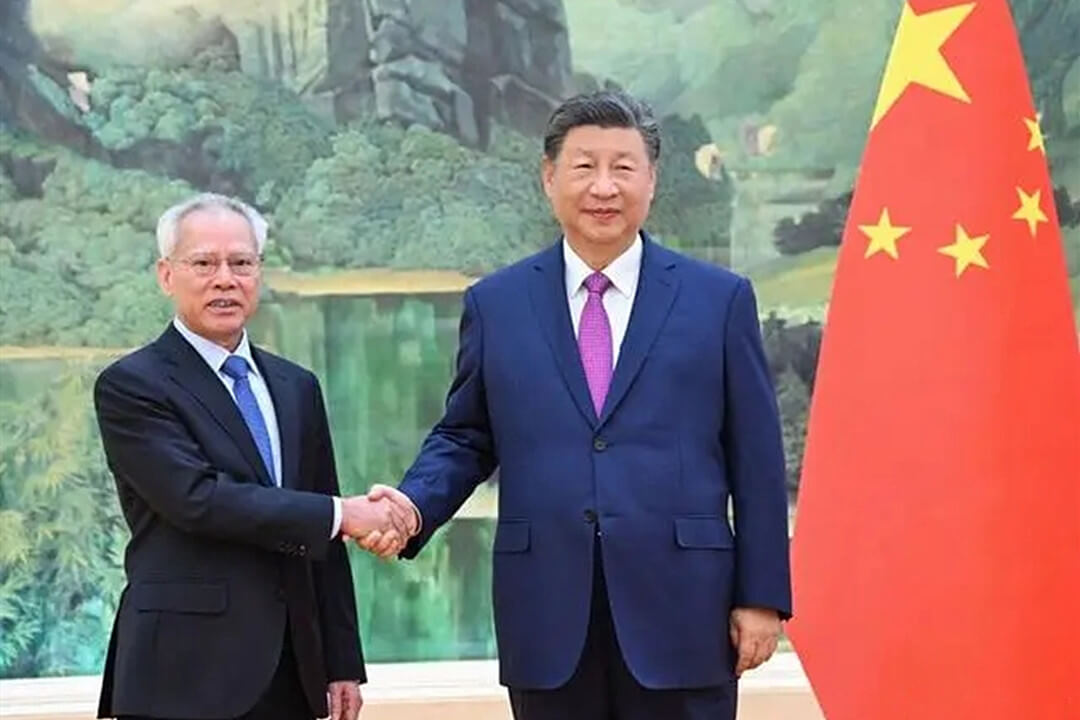 习近平会见澳门特别行政区候任行政长官岑浩辉